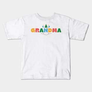 Grandma-Christmas Kids T-Shirt